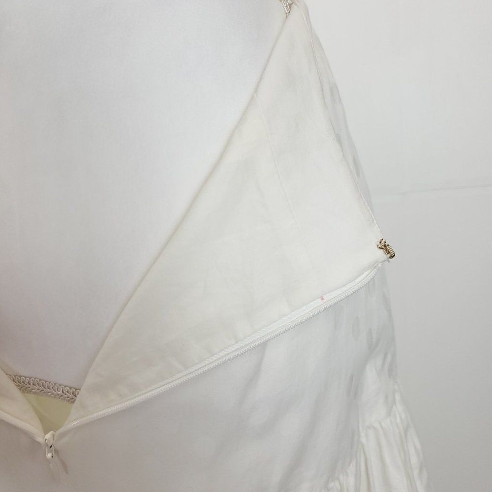 Significant Other Poppy Cut-Out Maxi Dress Ivory White Small - Picture 6 of 13
